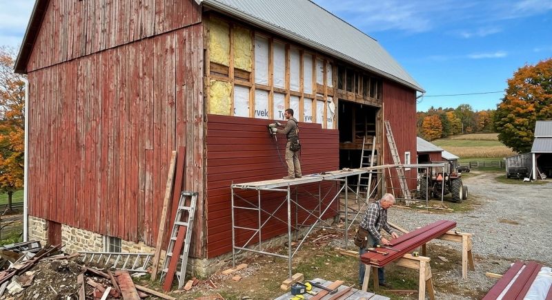 Barn Siding Replacement Service